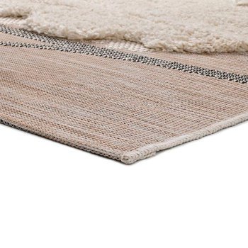 Alfombras 100% Polipropileno HEAT-SET FRISÈ Alfombra infantil búho beige